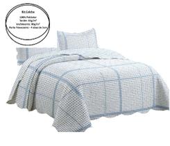 Colcha Dupla Face Super King 3 Peças Evolution Camesa Cor:Raya