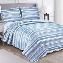 Colcha Evolution Patchwork Solteiro 02 Peças Camesa Ance Colcha Evolution Patchwork Solteiro 02 Peças Camesa Ance