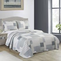 Colcha Evolution PatchWork Solteiro 160x230 Parlo - Camesa Colcha Evolution PatchWork Solteiro 160x230 Parlo - Camesa