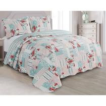 Colcha Evolution Patchwork Solteiro 160X230cm Camesa Previa