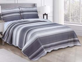 Colcha Evolution Patchwork Solteiro 2 Pçs 1,60x2,40 Camesa