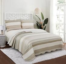 Colcha Evolution Patchwork Solteiro 2 Pçs 1,60x2,40 Camesa