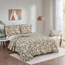 Colcha Evolution Patchwork Solteiro 2 Pçs 1,60x2,40 Camesa