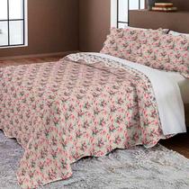 Colcha Evolution Patchwork Super King 3 Pçs2,80x3,00m Camesa