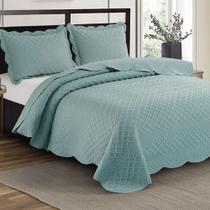 Colcha Ilusion Orla Queen Camesa Piscina