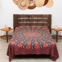 Colcha Indiana Casal 100% Algodão