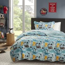 Colcha Infantil 2 Peças Dupla Face Cobre Leito 2,40 x 1,60m Colcha Infantil 2 Peças Dupla Face Cobre Leito 2,40 x 1,60m