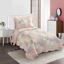 Colcha Infantil Evolution Patchwork 160X230 Camesa