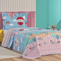 Colcha Infantil SOLTEIRO 2 pç Dupla Face Matelado Estampado