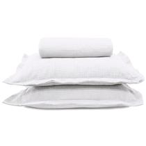 Colcha King 3 Peças Algodão Piquet Favo Dohler