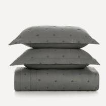 Colcha King 3 Pecas Poliester com Bordado Juno Karsten Colcha King 3 Pecas Poliester com Bordado Juno Karsten