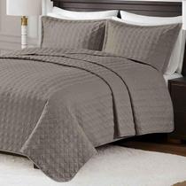 Colcha King Corttex Lyon Toque De Linho 03 Peças Fend Colcha King Corttex Lyon Toque De Linho 03 Peças Fend