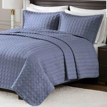 Colcha King Corttex Lyon Toque de Linho 03 Peças Colcha King Corttex Lyon Toque de Linho 03 Peças