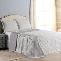 Colcha King Dupla Face Matelado Com Porta Travesseiro Extra Macia Mescla 3 Peças Colcha King Dupla Face Matelado Com Porta Travesseiro Extra Macia Mescla 3 Peças