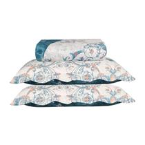 Colcha King Size Patchwork Ultrassonic 3 Peças Aurea - Sultan