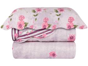 Colcha King Sultan Realce Premium - Holda 3 Peças