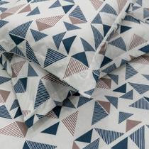 Colcha King super King 3 Pçs Babado Micropercal Cobre Leito