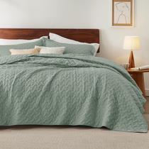 Colcha Leve Bedsure Queen Size - Verde Sálvia