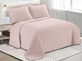 Colcha Loft Casal Queen Camesa - 2,40m x 2,60m 100% Poliéster 150 Fios