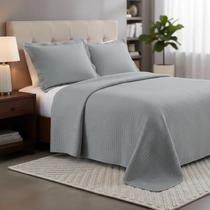 Colcha Loft Solteiro Com 2 Peças 160x230cm Cor Limestone Camesa