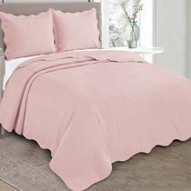 Colcha mandi casal 220x240 rose - CAMESA