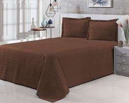 Colcha Matelada Bia Slim Cobre Leito Para Cama Solteiro 02 Peças Acolchoado Cama Posta Toque Macio