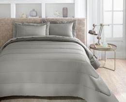 Colcha Montez Kacyumara 300 fios com Porta Fend Stone Queen