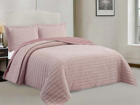 COLCHA NEO RUSTIK QUEEN 240x260 ROSE
