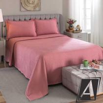 Colcha Piquet Casal Dohler Rosa Escuro 100% Algodão Colcha Piquet Casal Dohler Rosa Escuro 100% Algodão