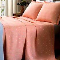 Colcha Piquet Estampada Casal 3 peças 2,20x2,50m DOHLER