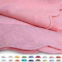 Colcha Piquet Queen Tognato Jacquard 100% Puro Algodão Clássica Tradicional Capela 2,40 x 2,60