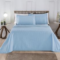 Colcha Queen 100% algodão piquet 3 peças