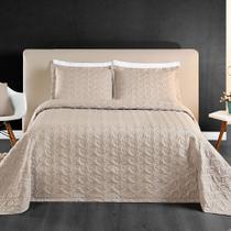 Colcha Queen 3pç aba americana matelado micropercal 200 fios Colcha Queen 3pç aba americana matelado micropercal 200 fios