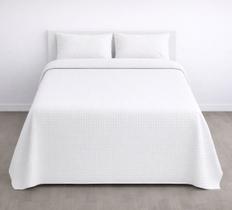 Colcha Queen Algodão Piquet Favo Hotel 260x240 cm Gênova Teka