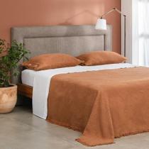 Colcha Queen Buddemeyer Medalhão 100% Algodão Marrom Colcha Queen Buddemeyer Medalhão 100% Algodão Marrom