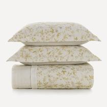 Colcha Queen com 2 Porta-travesseiros Algodão Eva Karsten