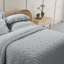 Colcha Queen com Almofadas 300 Fios Pétala - Marken Fassi Colcha Queen com Almofadas 300 Fios Pétala - Marken Fassi