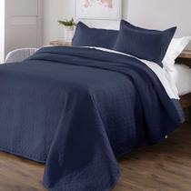 Colcha Queen Dupla Face Matelada Diamante 150 Fios com Porta Travesseiros Colcha Queen Dupla Face Matelada Diamante 150 Fios com Porta Travesseiros