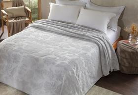 Colcha Queen Jolitex Vintage Classic Melody Branco Nívea Conforto Premium