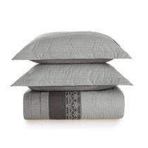 Colcha Queen Karsten com Porta Travesseiro 100% Algodão Meir