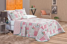 Colcha Queen Size 200 Fios Florence Estampado Lidian