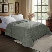 Colcha Queen Size 2,40x2,60m Vintage Classic Verde Olive