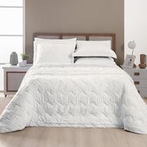 Colcha Queen Size Madelyn 300 Fios - Branco