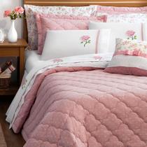 Colcha Queen Size Stella 100% Algodão Bordado Super Luxuoso ATHENA