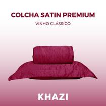 Colcha Satin Premium Poliéster Dupla Face