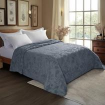 Colcha Solteiro 1,60x2,40m Vintage Classic Lavanda Cor Azul Quartzo Jolitex Colcha Solteiro 1,60x2,40m Vintage Classic Lavanda Cor Azul Quartzo Jolitex