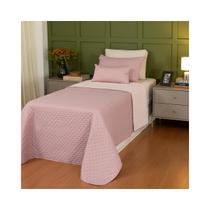 Colcha Solteiro 200 Fios Dupla Face 02 Peças Comfy Lavive