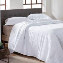 Colcha Solteiro 300 Fios Kacyumara Square 02 Peças Branco Colcha Solteiro 300 Fios Kacyumara Square 02 Peças Branco