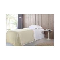 Colcha solteiro cobre leito Buddemeyer 1,60m X 2,30m Decorativa Lisa Manta Edredom Sofá Peseira Cama