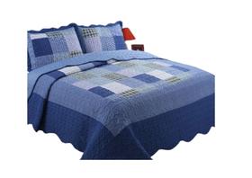 Colcha Solteiro Cobre Leito Patchwork Sultan Realce Top Colcha Solteiro Cobre Leito Patchwork Sultan Realce Top